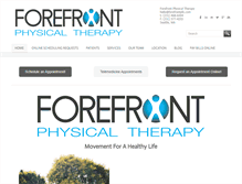 Tablet Screenshot of forefrontpllc.com
